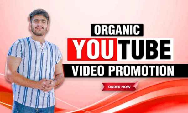 I will do organic youtube video promotion