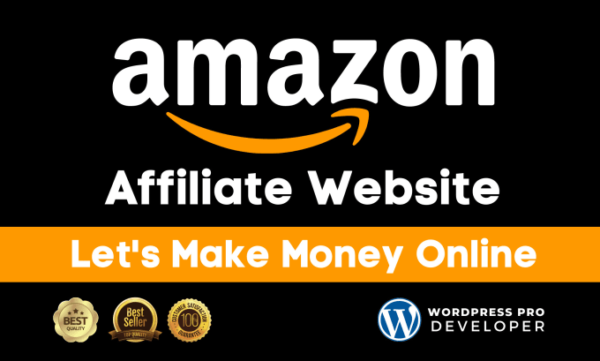 I will make autopilot amazon affiliate website for affiliate marketing