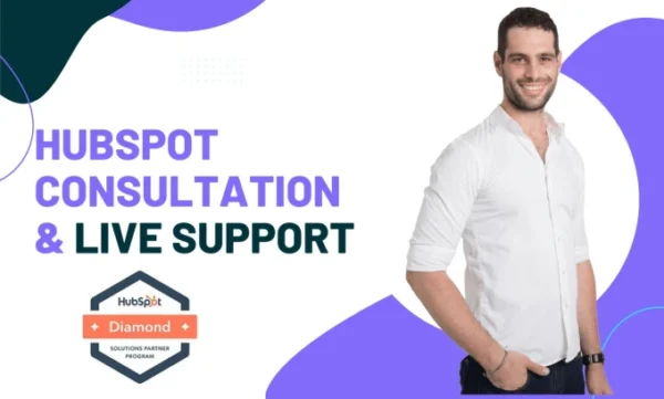 I will provide hubspot consultation and live support