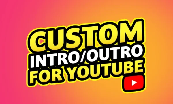 I will create you a youtube, podcast intro and outro logo animation