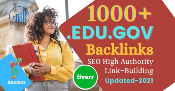 I will do 1000 edu gov high authority SEO service link building