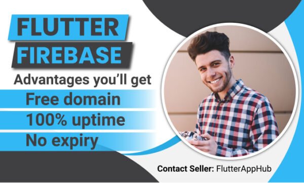 I will do flutter app development with professional flutter firebase