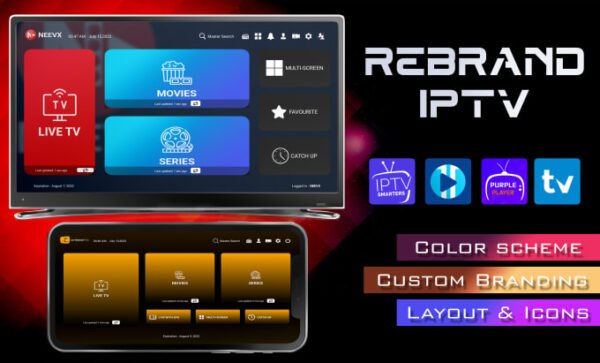 I will professionally rebrand your android iptv app